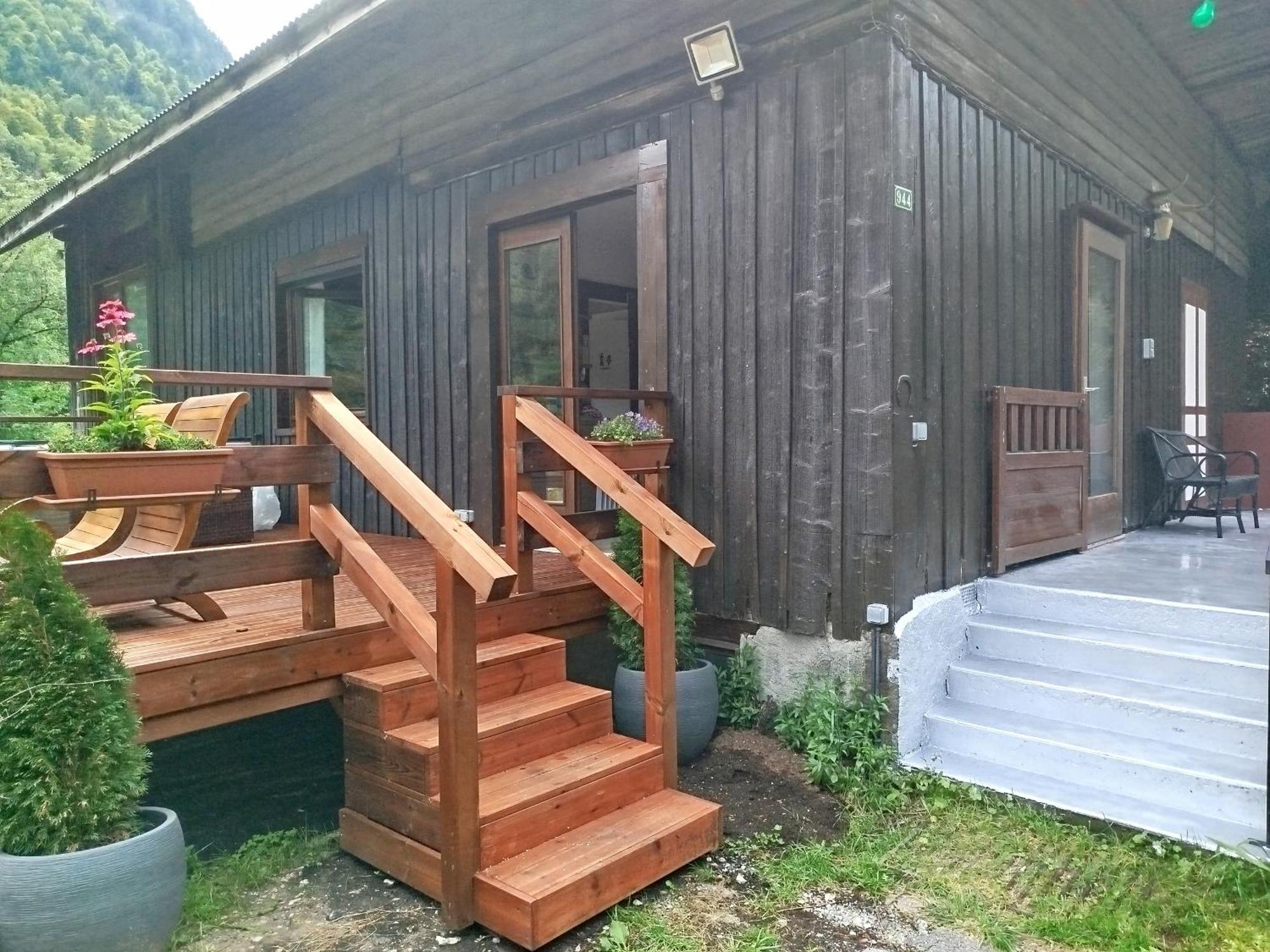 Chalet 8 Personnes + Grand Terrain Et Riviere Entremont Exteriér fotografie